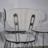 Formica 1950 table and chairs
