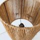 Bohemian lamp in rope