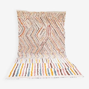 Handmade wool Berber rug 332 X 195 CM