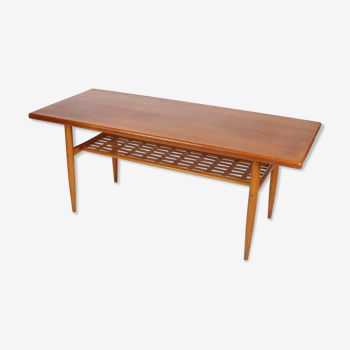 Teak coffee table