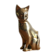 Vintage brass cat