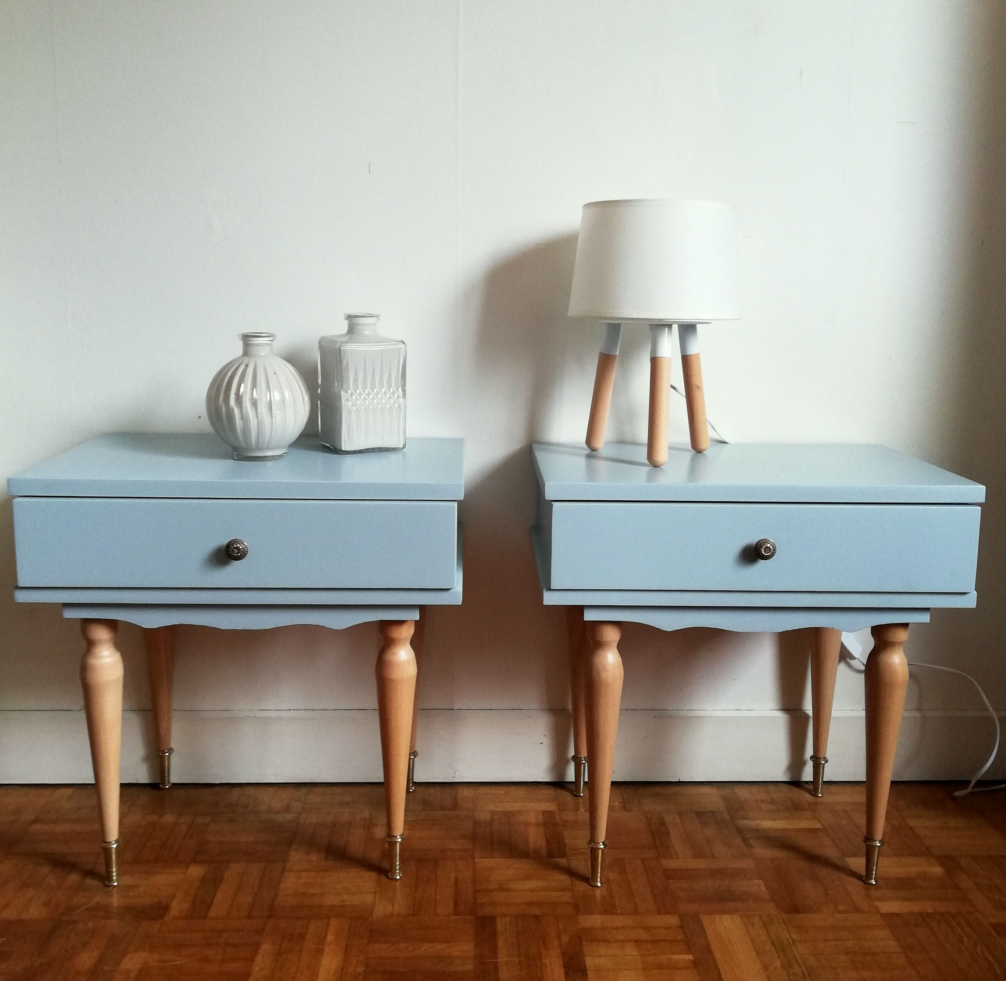 Pair of bedside 60s