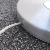 Vintage Floor Lamp with Fabric Shade by Erco, Germany, 1960s