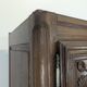 Solid oak wardrobe in Louis XV style