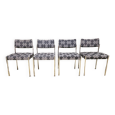 Set of 4 vintage Martin Stoll chairs 1970s