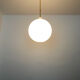 Large opaline lamp by Aloys Gangkofner for Peill and Putzler