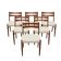 Set of six teak chairs, Danish design, 1960s, made in Denmark