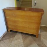 Sideboard - Long entrance cabinet - 1 drawer - 3 doors - solid wood - Louis Philippe