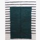 Contemporary Green Rug - 276 x 184 cm