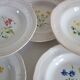 10 deep plates pierre motton for gien circa 1930