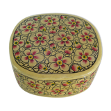 Old Italian flowered box
