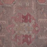 Vintage Turkish rug from Oushak, hand-woven 100x353 cm