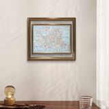 Printed in 1909, map of Verona (Verona), Veneto, Italy.