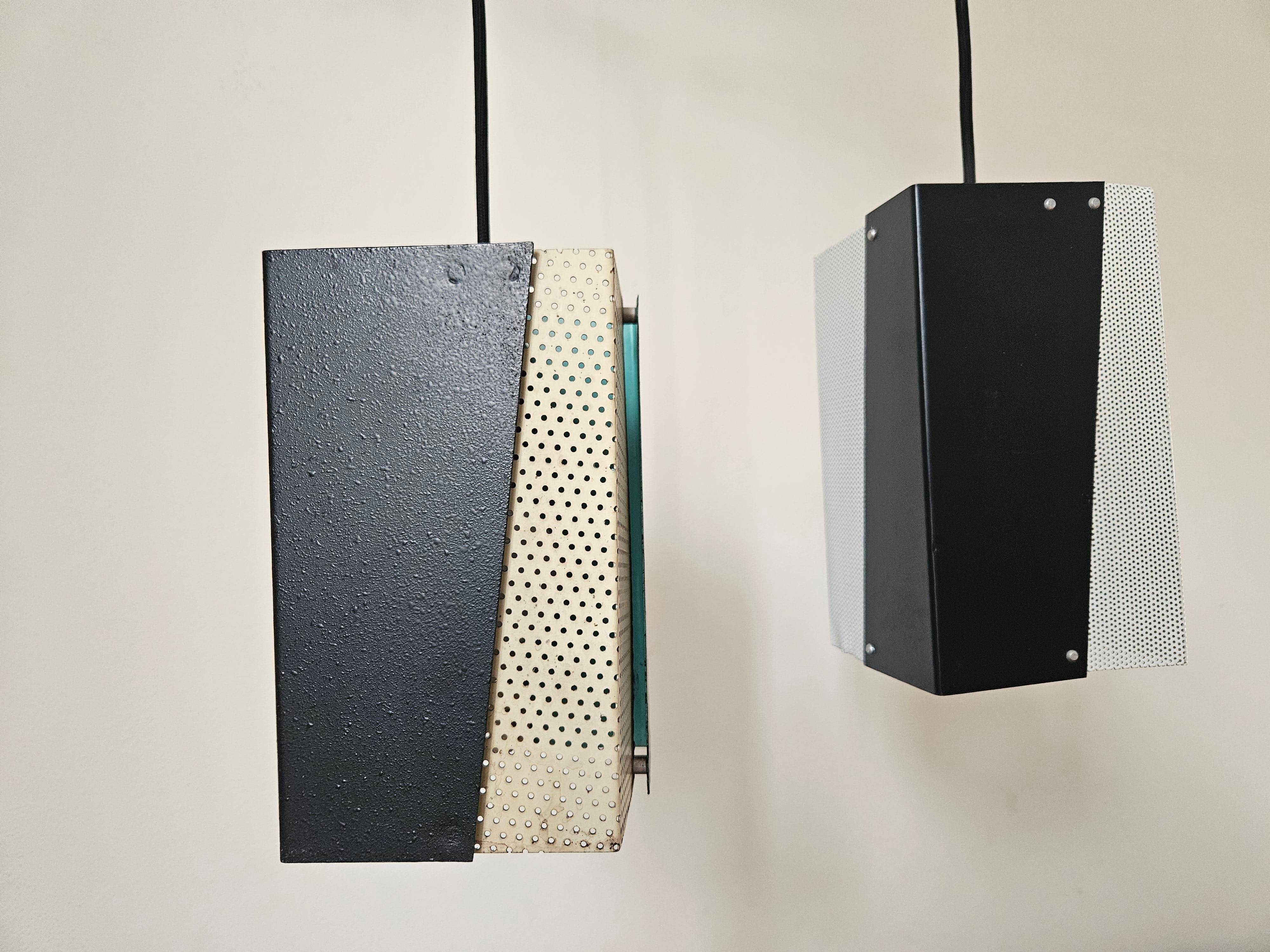 Paire de pendentifs Lubid Bratislava, 1970