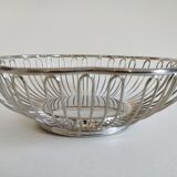 Silver metal basket