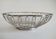Silver-plated metal basket