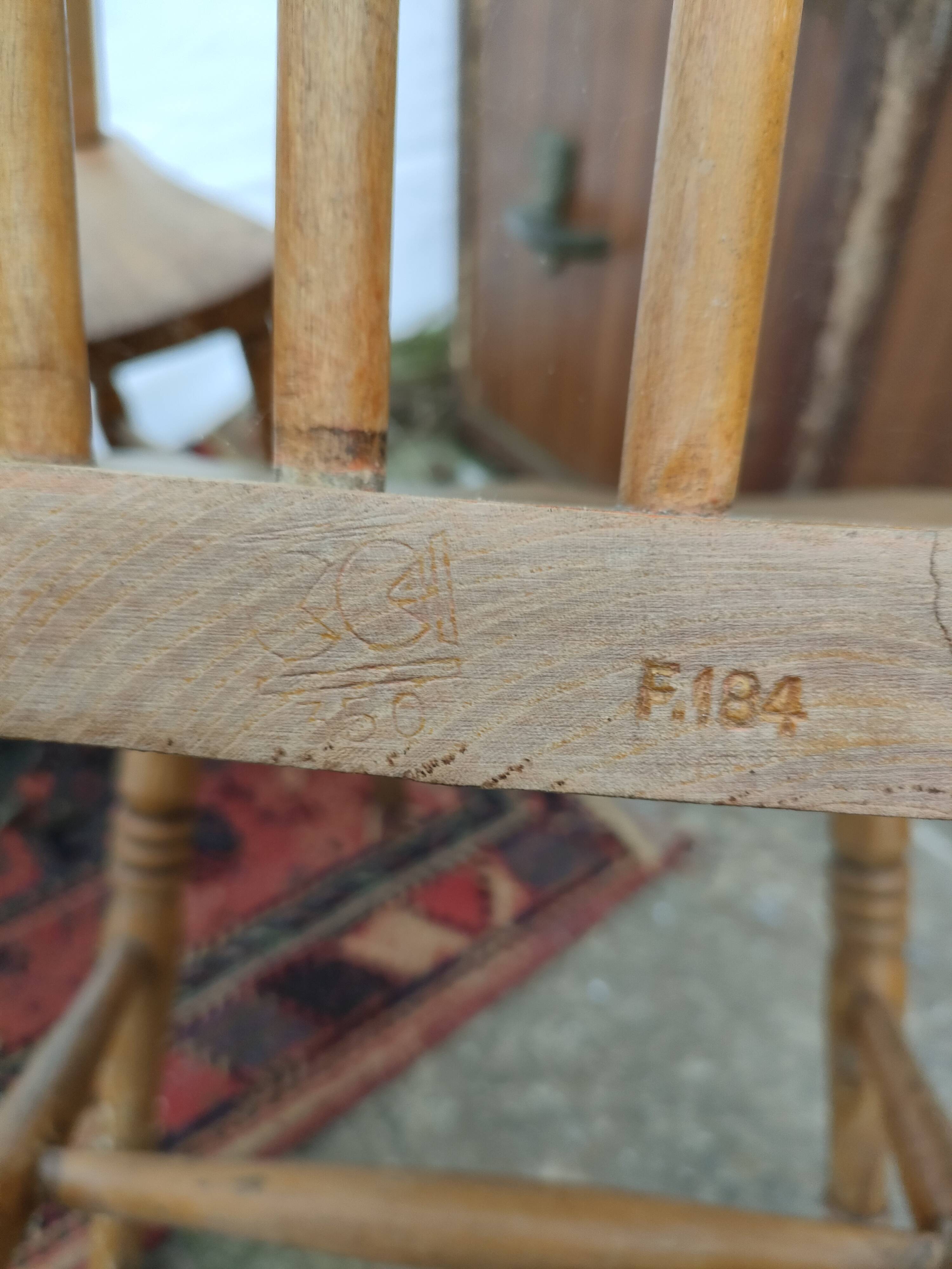 Trio de chaises bistrot ercol