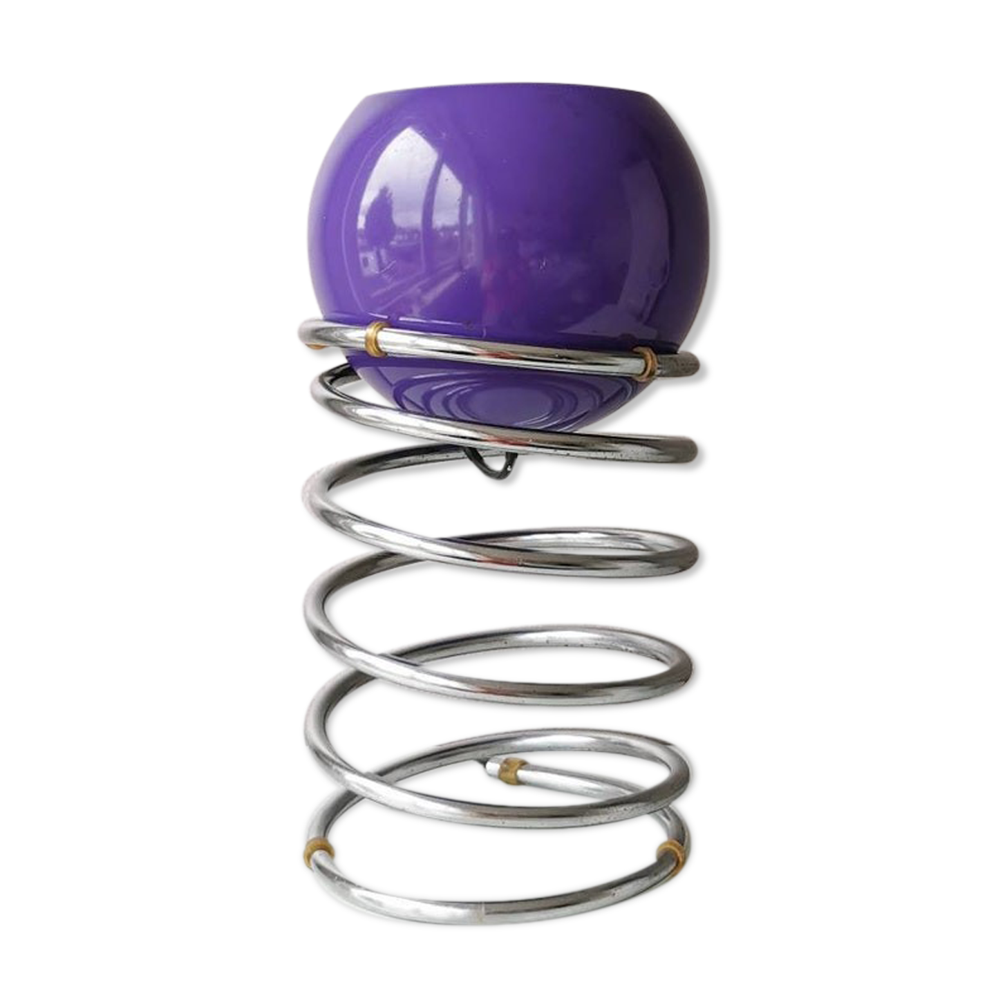 Vintage spiral lamp 70s