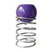 Lampe spirale vintage années 70
