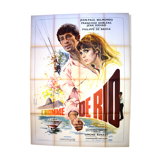 Original film poster "The Man of Rio "1964 Jean-paul Belmondo, Dorléac...