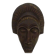 African style terracotta mask signed Siki