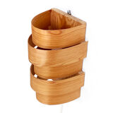 Pine veneer sconce, Sweden 1960s