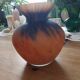 Marmorean vase in glass paste