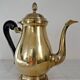 Louis XVI style silver-plated teapot / chocolate pot, early 20th century