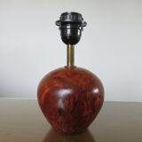 Elm magnifying glass lamp 70s