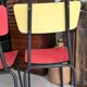 Pair of vintage Formica chairs