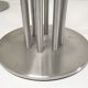 Pair of metal candlesticks model Stockholm design Hagberg Ikea vintage