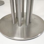 Pair of metal candlesticks model Stockholm design Hagberg Ikea vintage