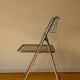 Lot 4 chaises pliantes vintage métallique