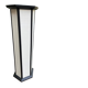 Column table lamps in the style of 90s Japanese lanterns.