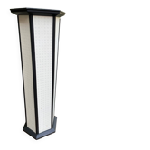 Lampe de table colonne lumineuses de style lanterne  japonaise 90s