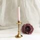 Mini bronze candle holder XIXth