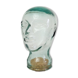 Vintage glass head