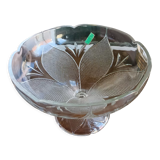 Crescendo glass stand cup from the 70s