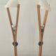 Paire de lampes domus des années 70