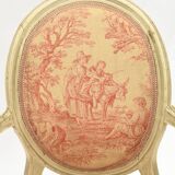 Louis XVI-style shepherdess chair
