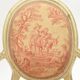 Fauteuil bergère de style Louis XVI