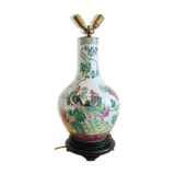 Ancient porcelain lamp foot