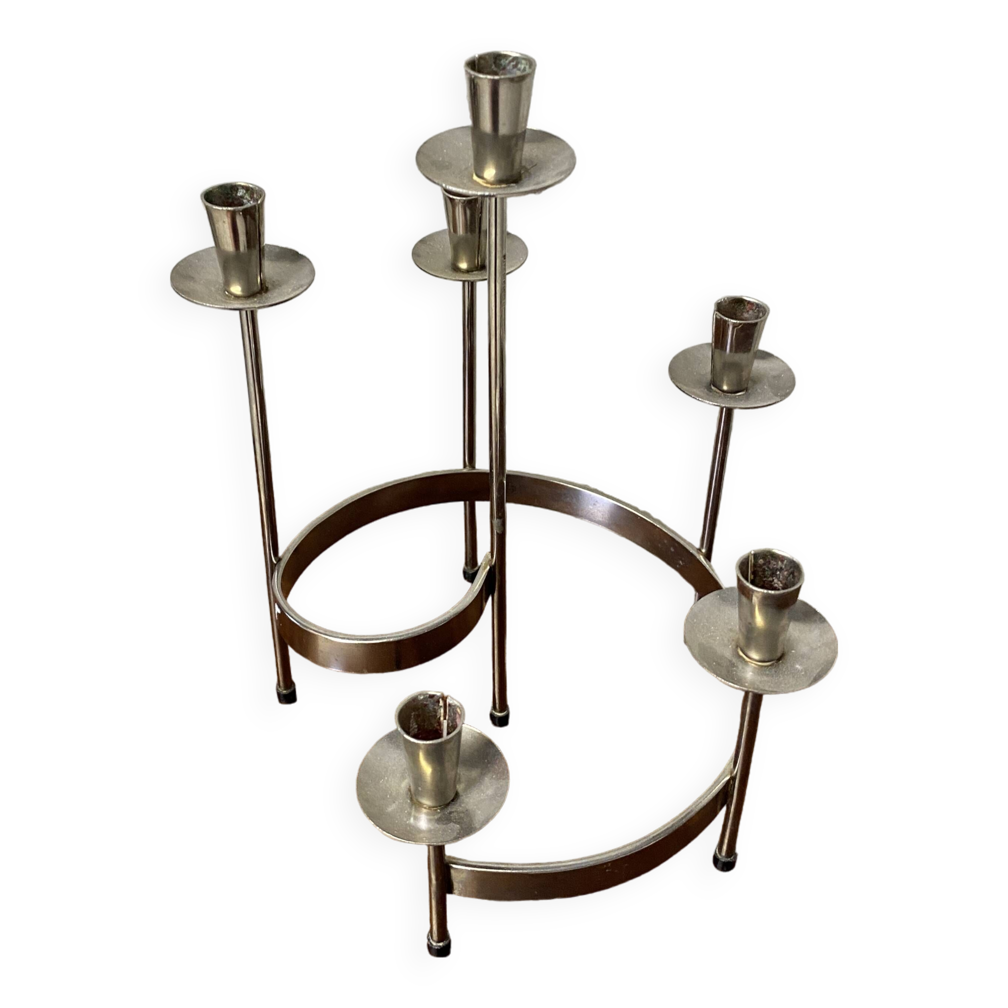 Danish vintage candle holder