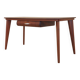 Oak desk, Italian design, 1970s, production: Italy