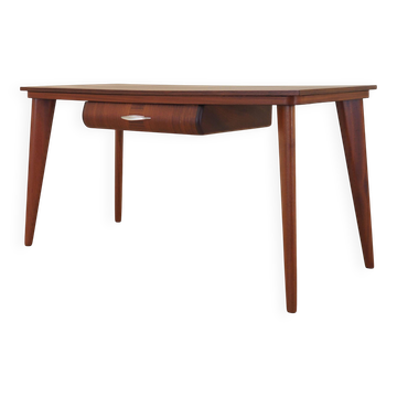 Bureau italien en chêne, années 1970