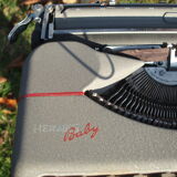 Hermes Baby typewriter with bag