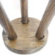 Farm tripod stool, rustic, vintage