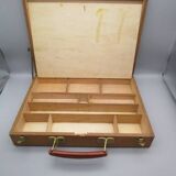 Old wooden paint box