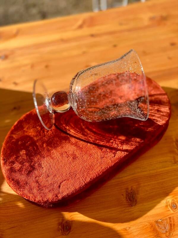Bubble glass cup