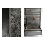 16-drawer metal workshop dresser
